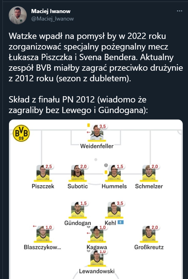 GENIALNY pomysł Watzke na pożegnalny mecz Piszczka i Bendera!